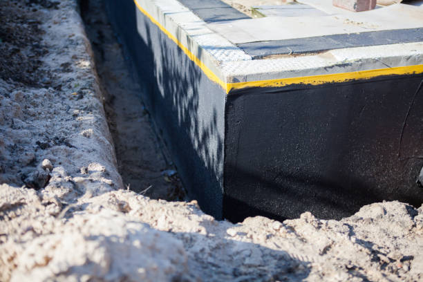 Residential Vapor Barrier Installation installation at a Midland, IN home by SJ Waterproofing Pros